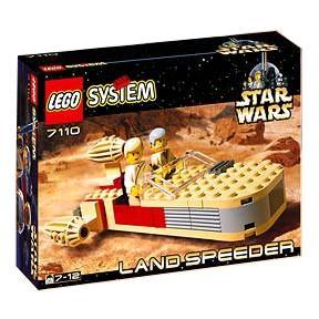 LEGO Set-Landspeeder-Star Wars / Star Wars Episode 4/5/6-7110-4-Creative Brick Builders